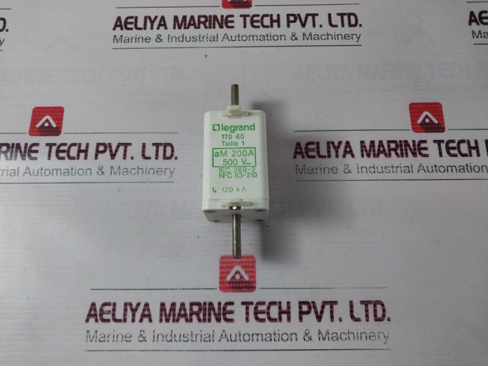 Legrand 170 60 Am 200A 500V Fuses Iec 269-2
