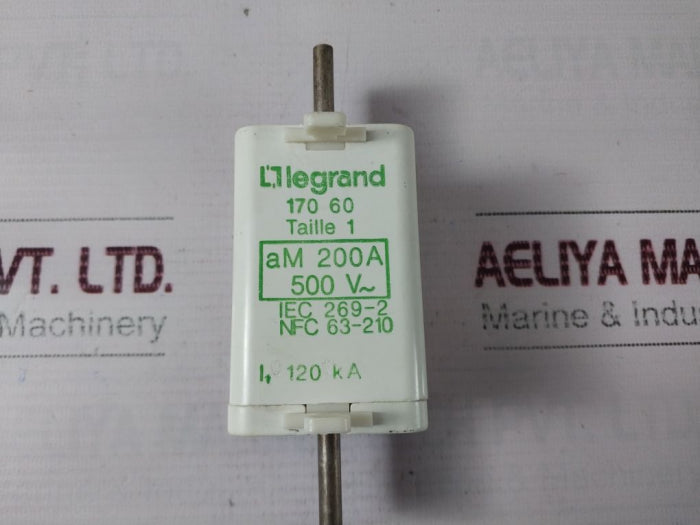 Legrand 170 60 Am 200A 500V Fuses Iec 269-2