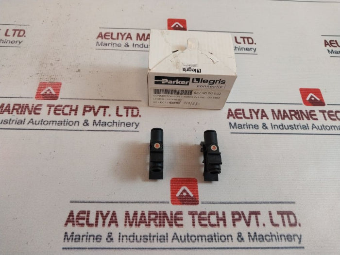 Parker Legris 3379 08 00 Connector For 2 Tubes In Line OD 8MM