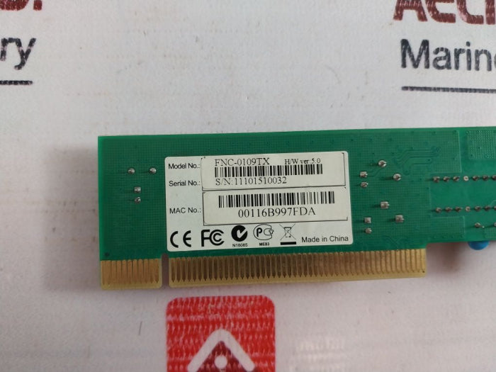 Level One Fnc-0109Tx Fast Network Gigabit Ethernet Pci Card