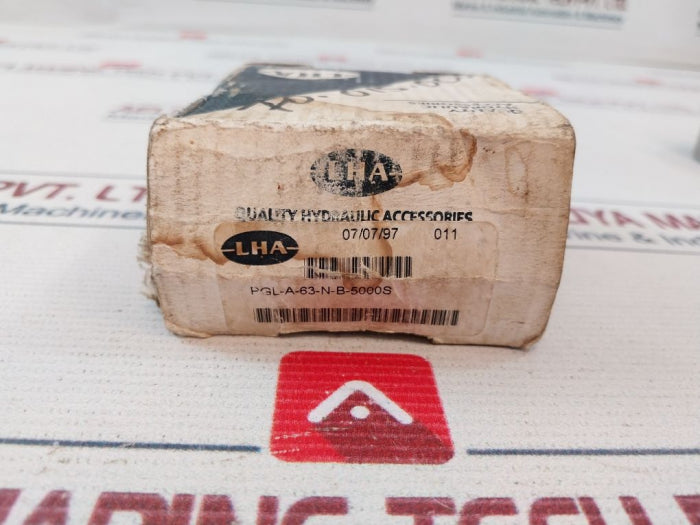 Lha Pgl-a-63-n-b-5000s Pressure Gauge 0-5000psi (0-350bar)