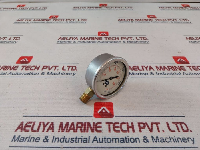 Lha Pgl-a-63-n-b-5000s Pressure Gauge 0-5000psi (0-350bar)