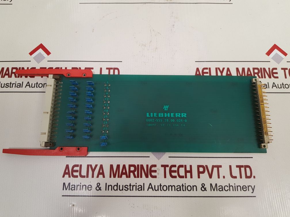 Liebherr 0002-555.78.00.021-0 Pcb Card Used