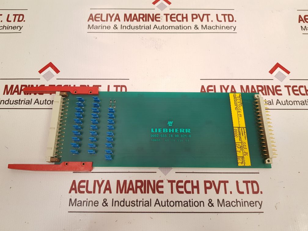 Liebherr 0002-555.78.00.021-0 Pcb Card New