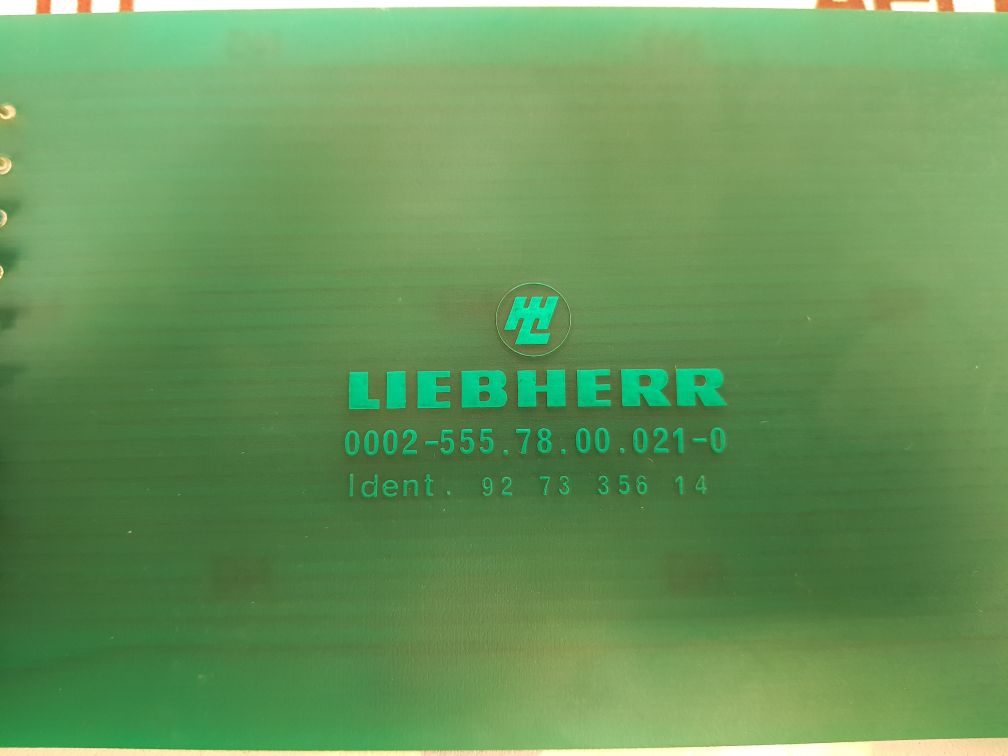 Liebherr 0002-555.78.00.021-0 pcb card 92 73 356 14