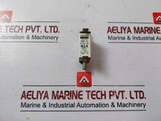 Lindner Nh-c00 Fuse 63A 500V Ac