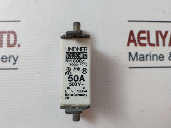 Lindner Nh-c00 Fuse Full Protection 50A 500V