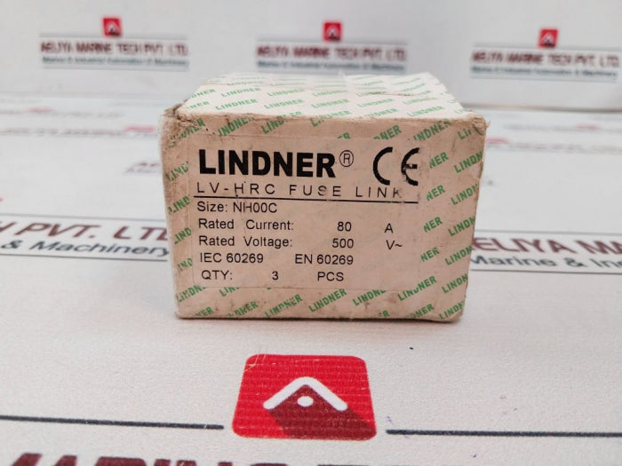 Lindner Nh00C Lv-hrc Fuse Link 80A 500V