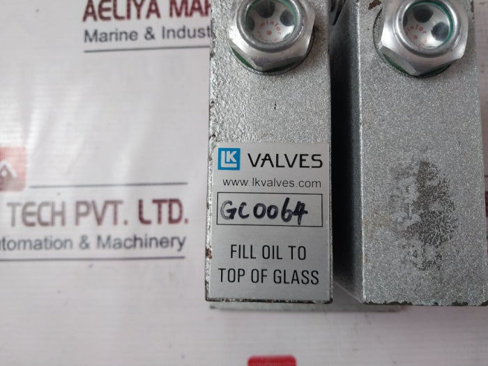Lk Valves Gc-2 Hydraulic Control Station With 2 Control Handle