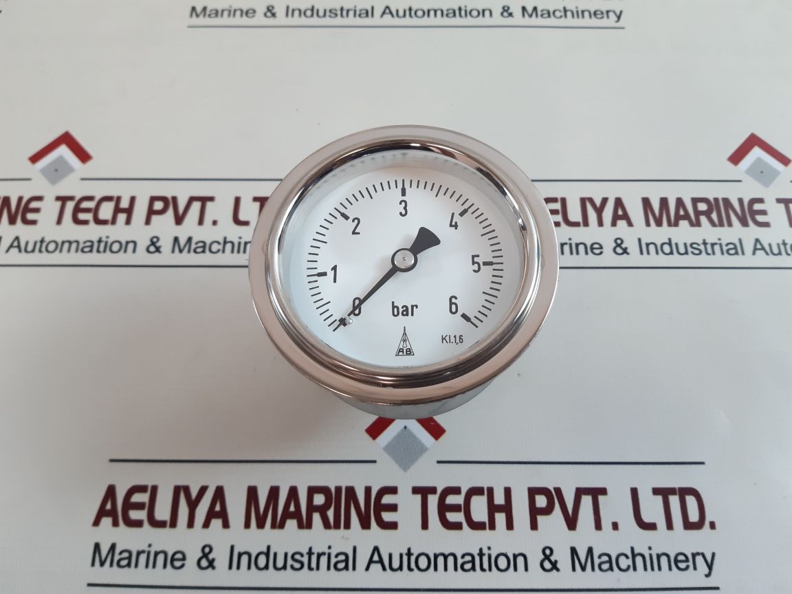 Lohmann+stolterfoht kl.1,6 pressure gauge 0-6 bar