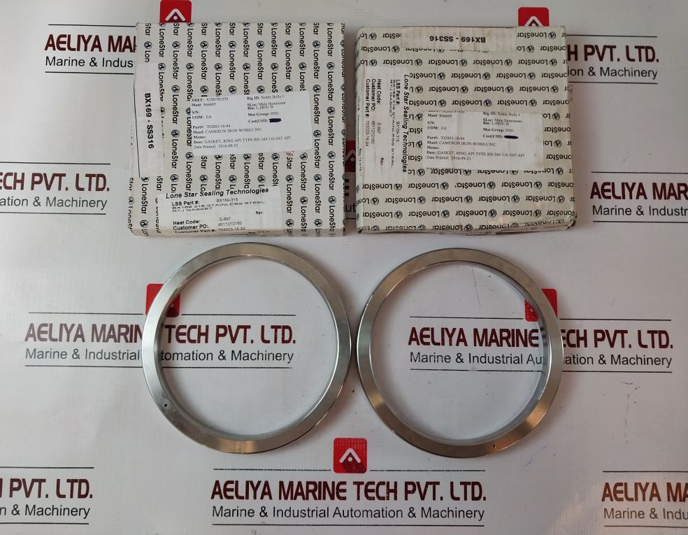 Lonestar Bx169-316 Stainless Steel Ring Joint Gasket