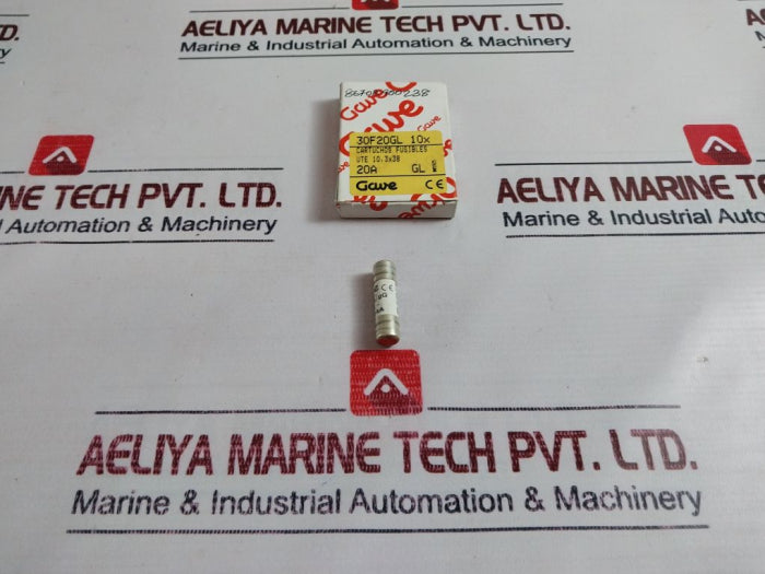 Lot Of 10X Gawe 30F20Gl Fuse Cartridges 20A Gg 500V