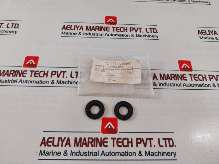 Lot Of 10X General Electric 18.35.7A Lube Oil Pump Drive Shaft Seal Ring A18X35X7