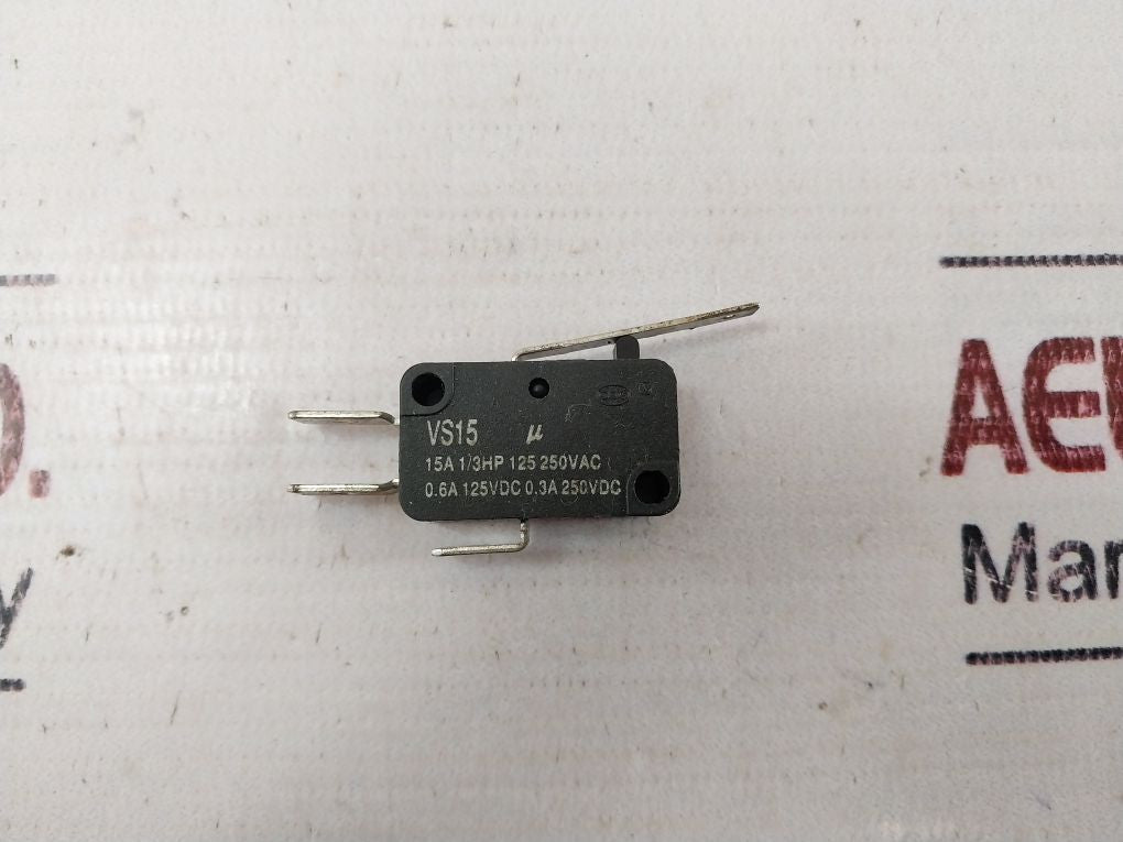 Lot Of 10X Highly Vs15 Microswitch 15A 250Vac-250Vdc