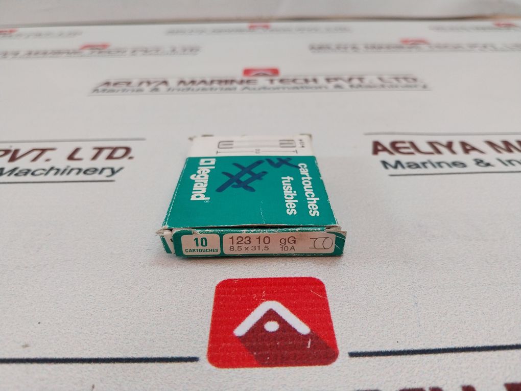Lot Of 10X Legrand 123 10 Fuse Cartridge 10A 400V