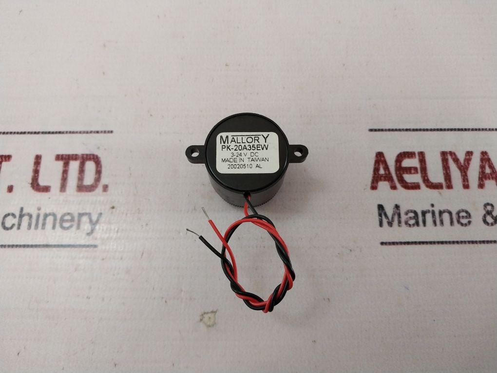 Lot of 10X Mallory PK-20A35EW Piezo Indicator 3-24V DC