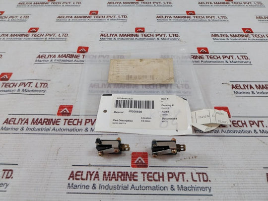 Lot Of 10X Omron V-10-1A5 Micro Switch 250Vac 10A