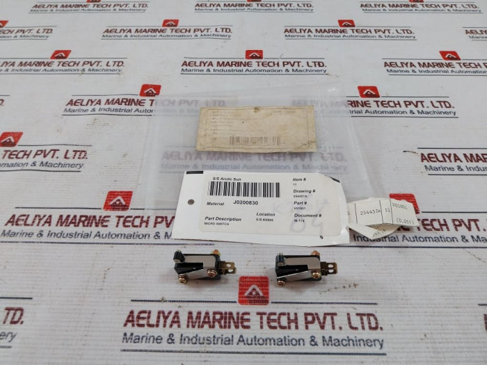 Lot Of 10X Omron V-10-1A5 Micro Switch 250Vac 10A