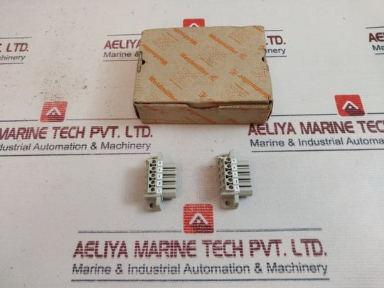 Lot of 10X Weidmuller 1612050000 PCB Terminal Block Plug 600V-25A