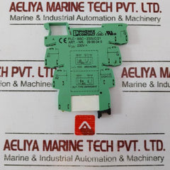 Lot Of 11X Phoenix Contact Plc-bsc-230Uc/21 29 66 04 5 Socket With Relay 2961118