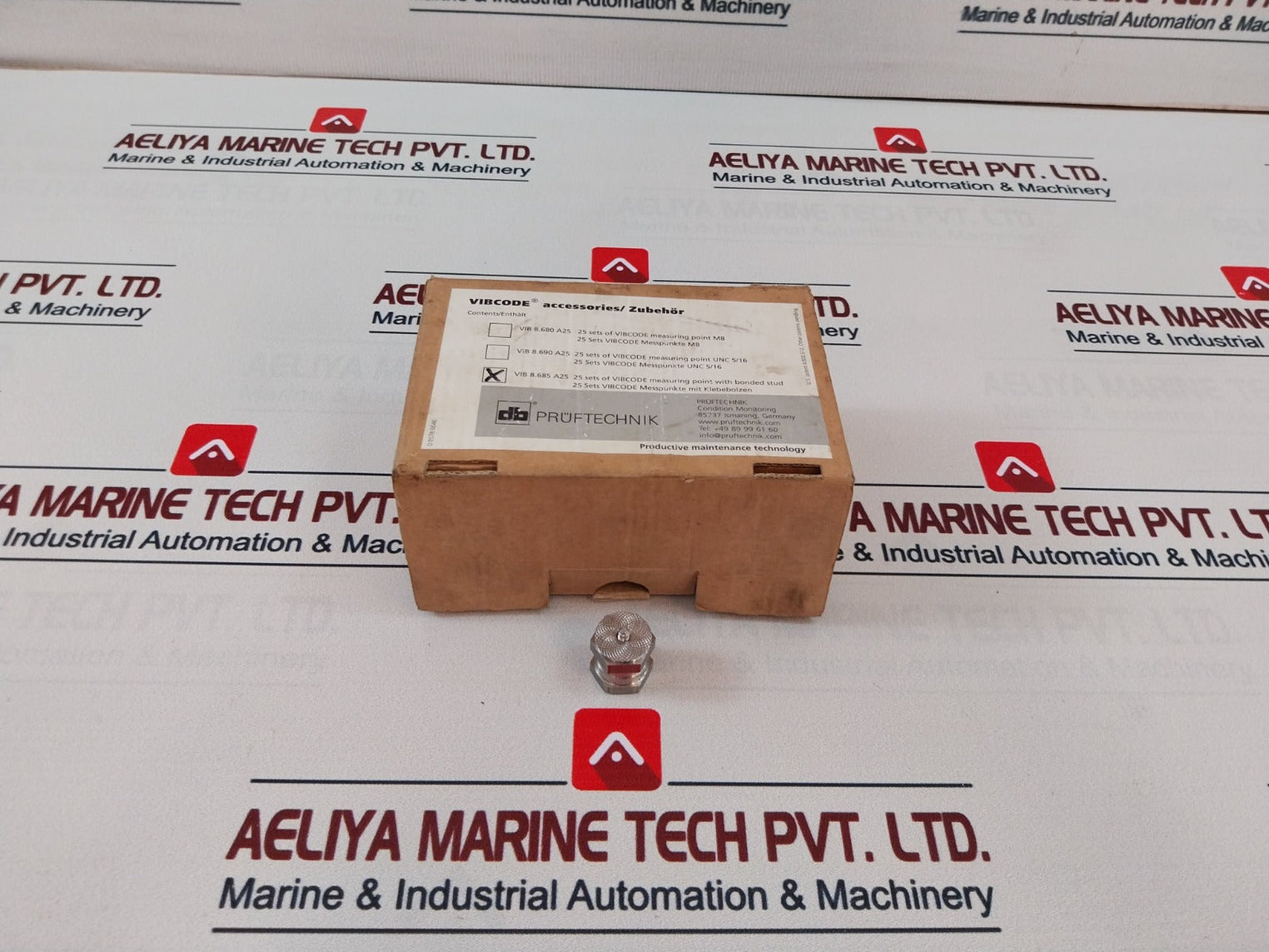 Pruftechnik Vib 8.685 A25 Measuring Point With Bonded Stud