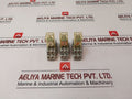 Lot of 3X IDEC RH2B-UL Power Relay With Base DC24V 10A