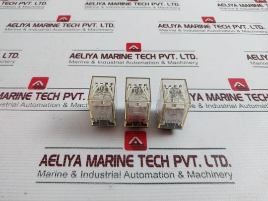 Lot Of 12X Omron My4 Relay 5A 240V~Ac1 24Vdc