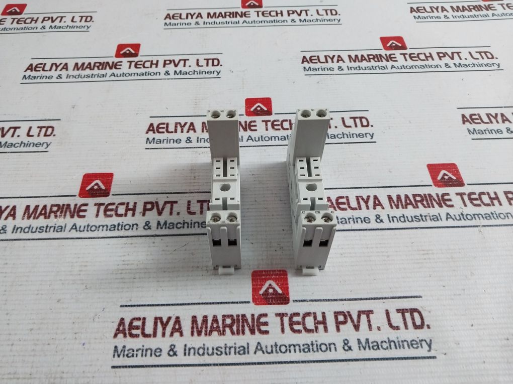 Lot Of 2X Abb Cr-Pls Relay Block 1Svr 405 650 R0000