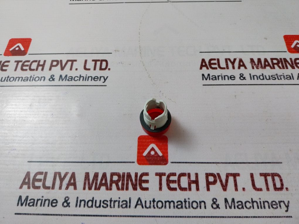 Lot Of 2X Abb Ml1-100R Red Pilot Light
