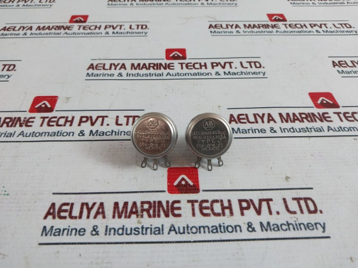 Lot Of 2X Allen-bradley Jail040S353Uc Potentiometer Rv4Laysa353A
