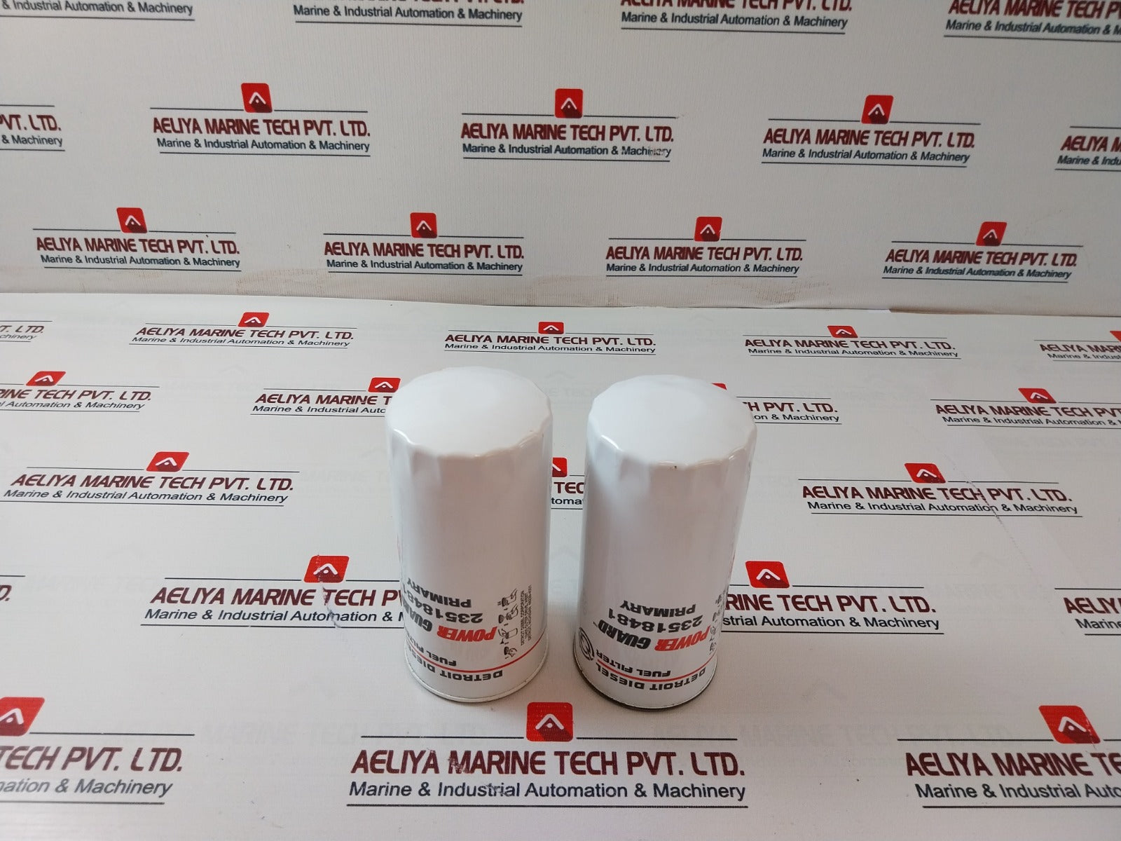 Lot of 2X Detroit Diesel 23518481 Power Guard Fuel Filter
