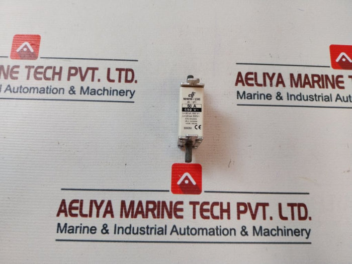 Lot Of 2X Df Nh000/C00 Fuse Link 50A 690V