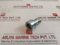 Lot of 2X Eaton Hansen Series 4 Hydraulic Couplings Quick Disconnect 55908-8-8S