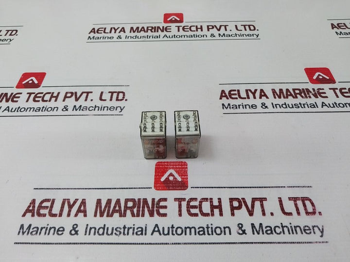 Lot of 2X Finder 55.33 Control Relay 10A 250V AC