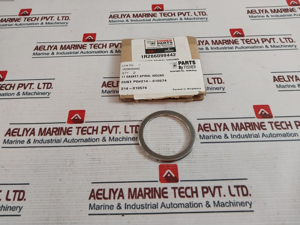 Lot of 2X FISHER 1R286099442 Gasket Spiral Wound LV-0351-01.0008
