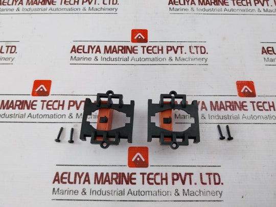 Lot Of 2X Giovenzana Pcw01 Contact Block With 2 Hole Coupling Plate Ac15 4A-500V