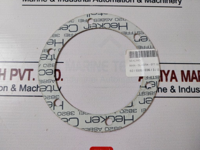 Lot Of 2X Hecker Centellen Man 3820 Gasket