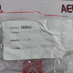 Lot of 2X Hobart 324266-1 Push Button 648649