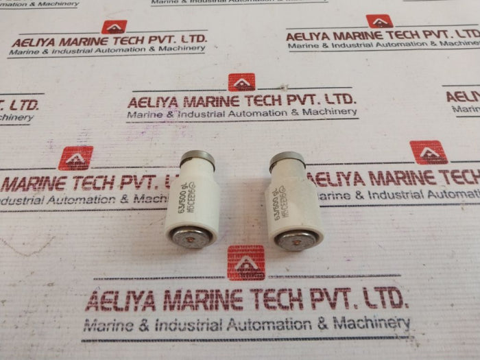 Lot Of 2X Ifo 63/500 Gl Ceramic Fuse