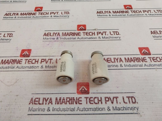 Lot Of 2X Ifo 63/500 Gl Ceramic Fuse