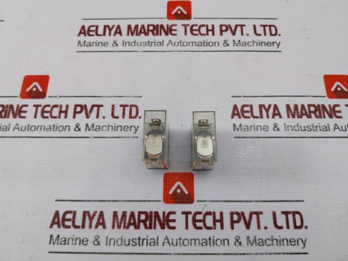 Lot Of 2X Omron G2R-1-s Power Relay 24V Ac 10A 250Vac/10A 30V Dc