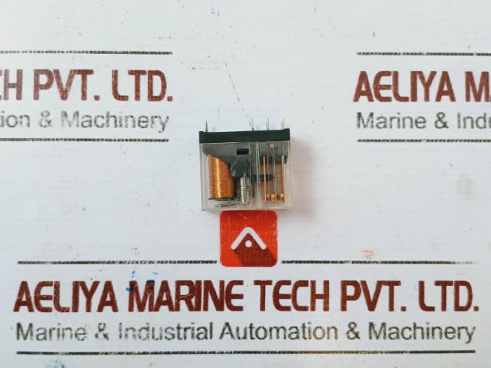 Lot Of 2X Omron G2R-2 Power Relay 24Vdc 5A 250 Vac/5A 30 Vdc