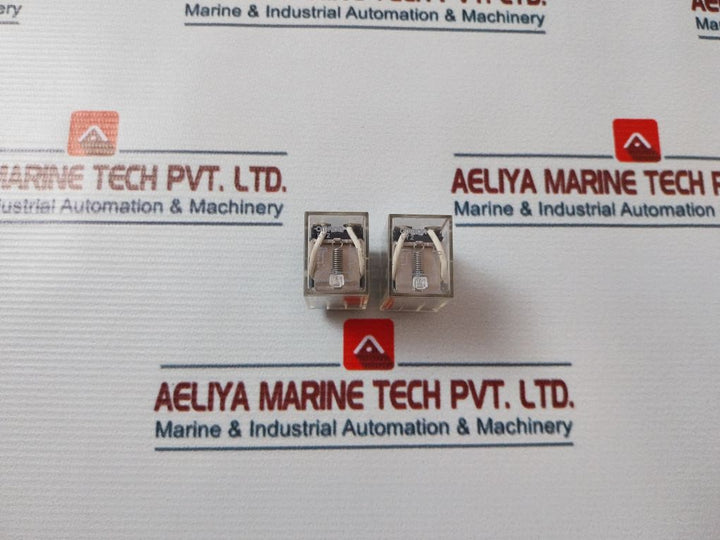 Lot Of 2X Omron Ly2 Relay 100/110 Vac