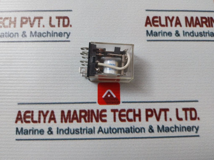 Lot Of 2X Omron Ly2 Relay 100/110 Vac