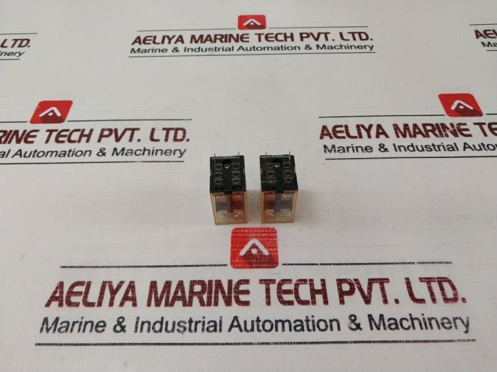 Lot Of 2X Omron Ly2 Relay 10A 240Vac