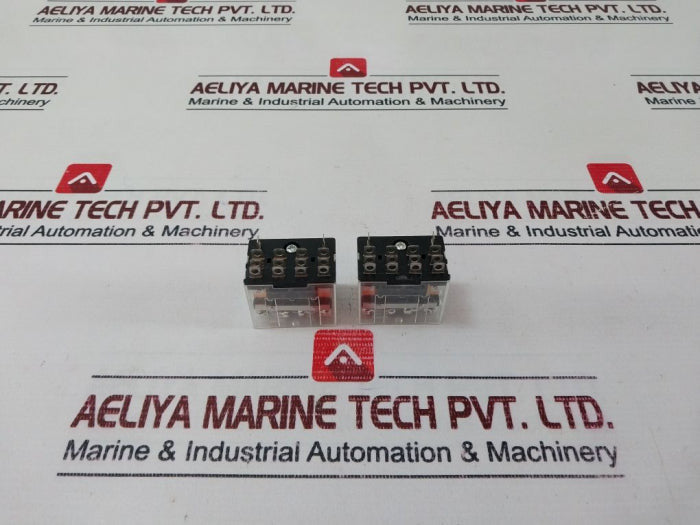Lot Of 2X Omron Ly4N Relay Coil 24 Vdc