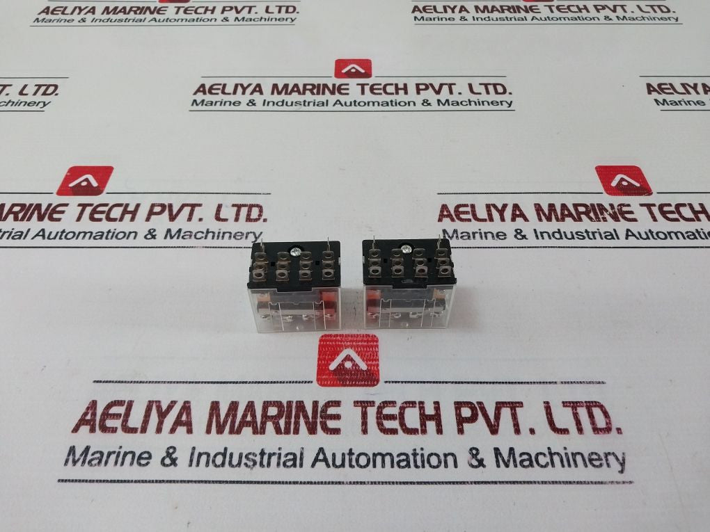 Lot Of 2X Omron Ly4N Relay Coil 24 Vdc