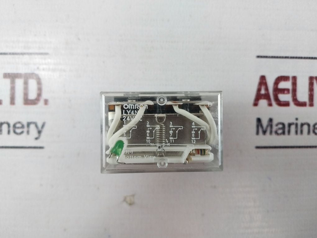 Lot Of 2X Omron Ly4N Relay Coil 24 Vdc
