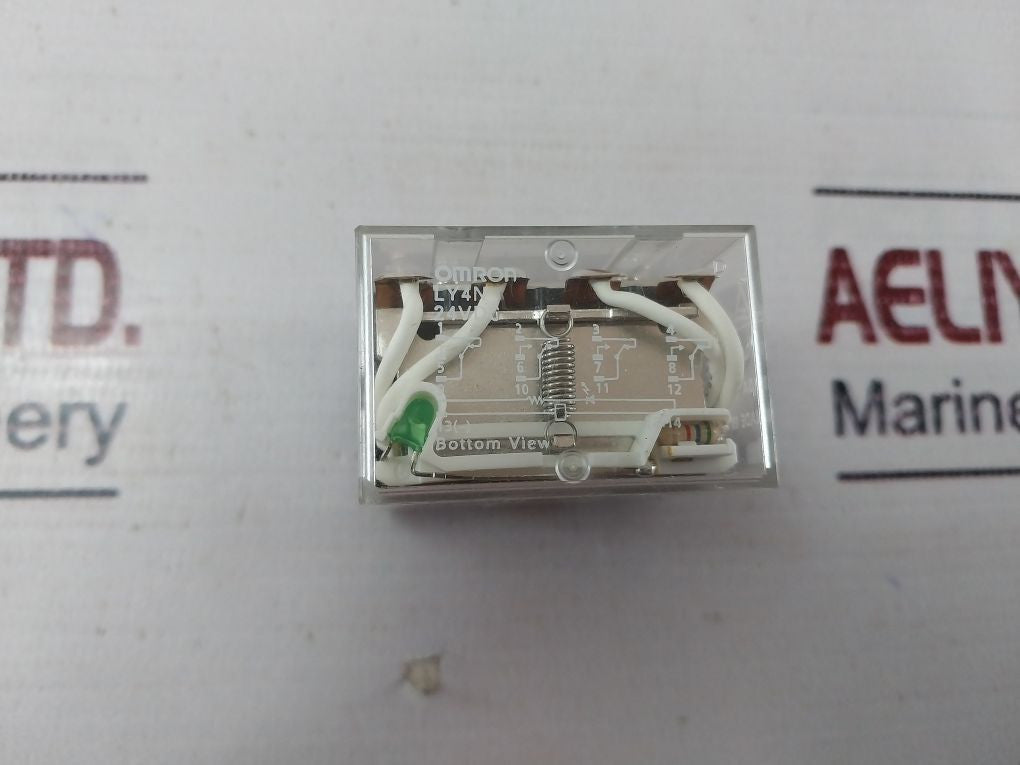 Lot Of 2X Omron Ly4N Relay Coil 24 Vdc