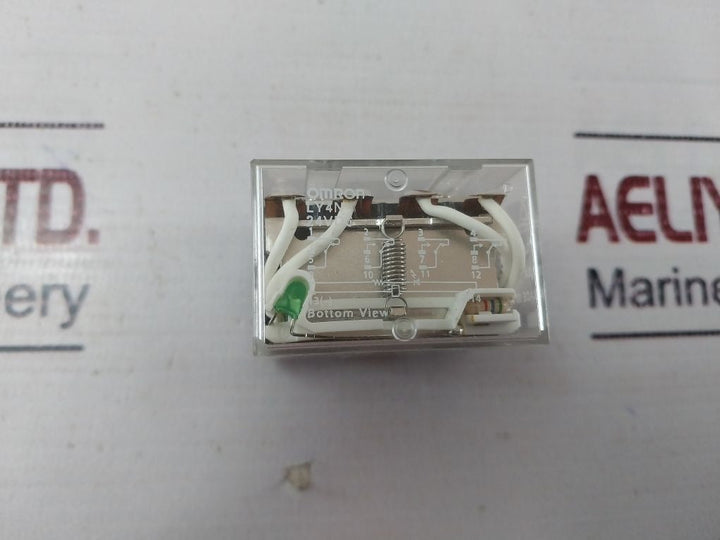 Lot Of 2X Omron Ly4N Relay Coil 24 Vdc